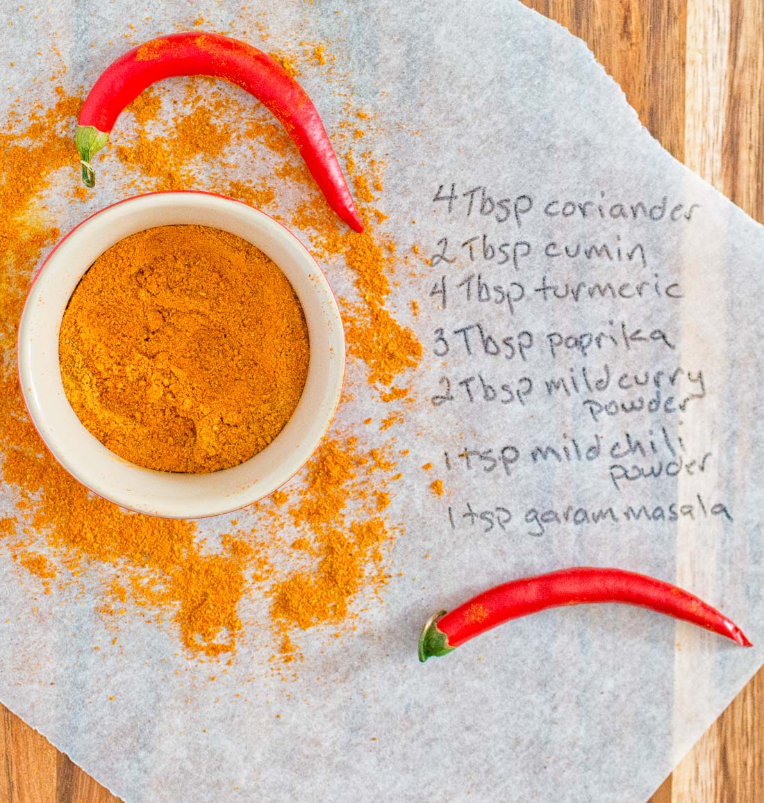 indian restaurant spice mix