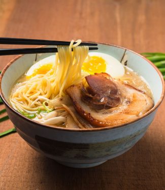 You can make tonkotsu ramen that's as the best ramen joint in town.