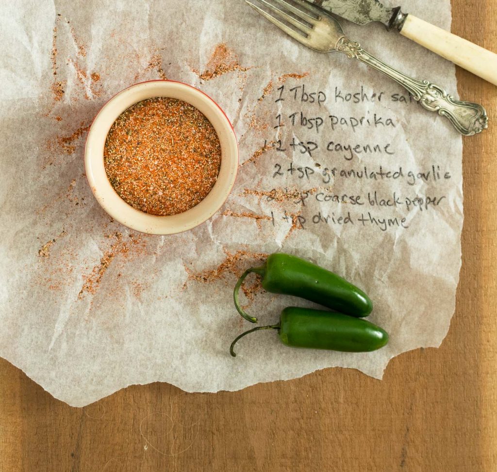A simple, low salt creole seasoning that spices up everything!