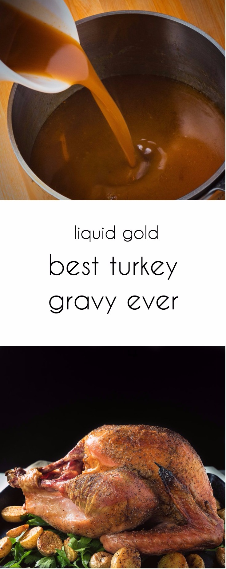 Crank your turkey dinner up to 10 with this best holiday turkey gravy.