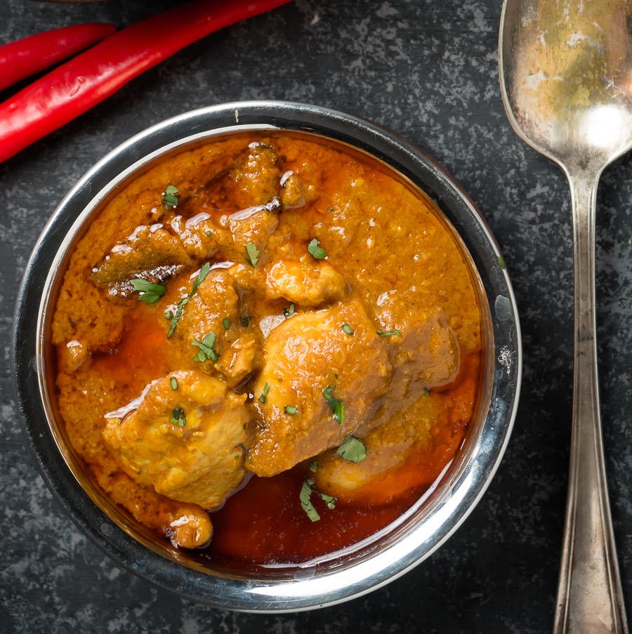 Chicken Madras Curry, Spicy Madras Sauce