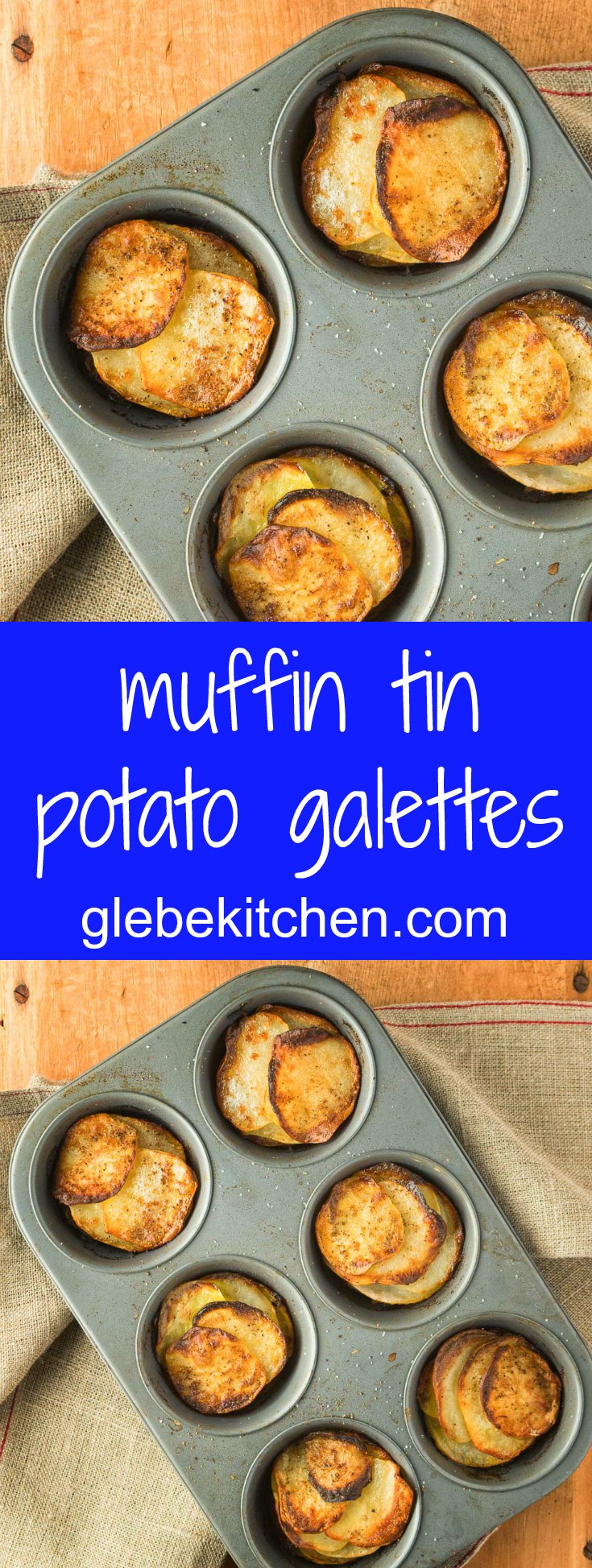 Potato galettes are a great addition to your side dish repertoire.