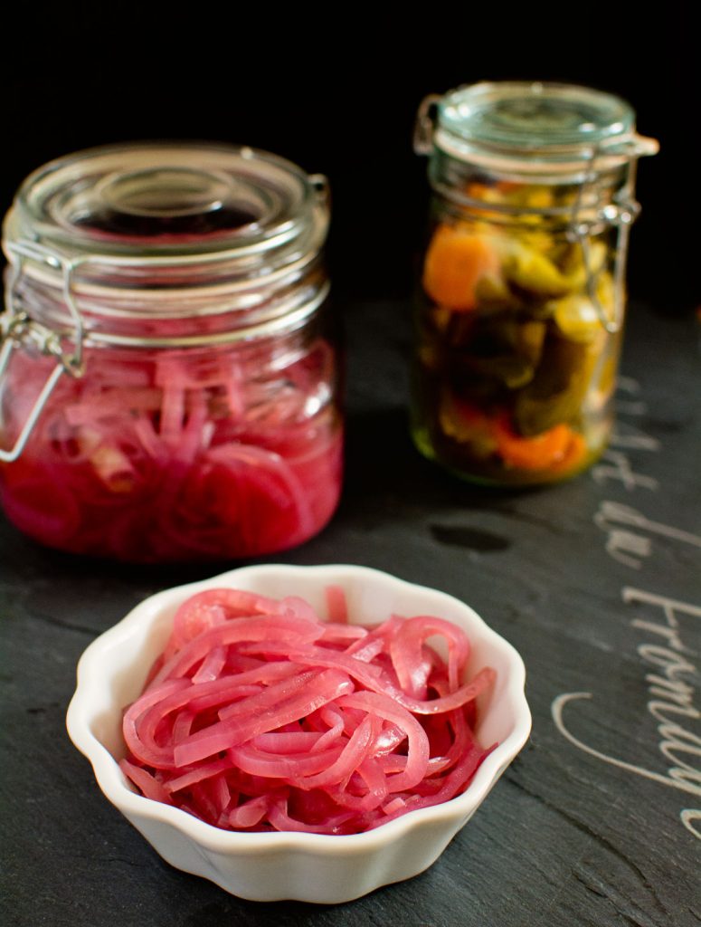 Use these Yucatan pickled onions on tacos, burgers, sandwiches or just eat them out of the jar.