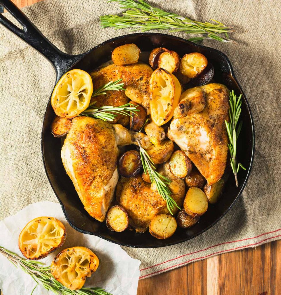 lemon rosemary chicken - glebe kitchen