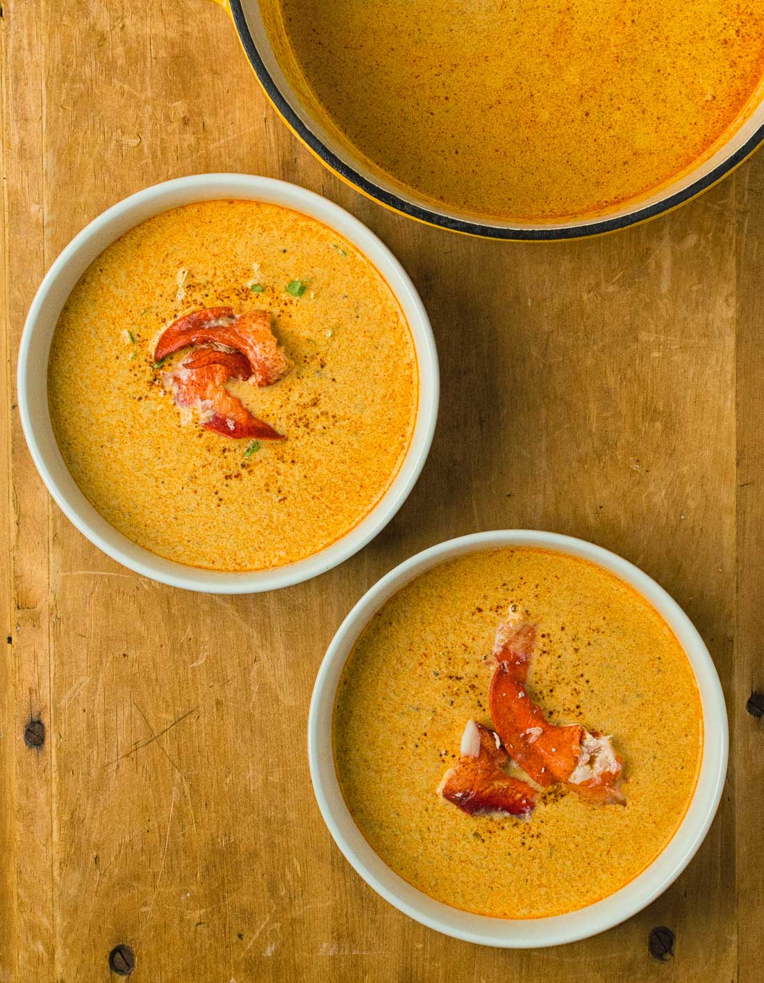 Lobster Bisque - Amanda's Cookin' 