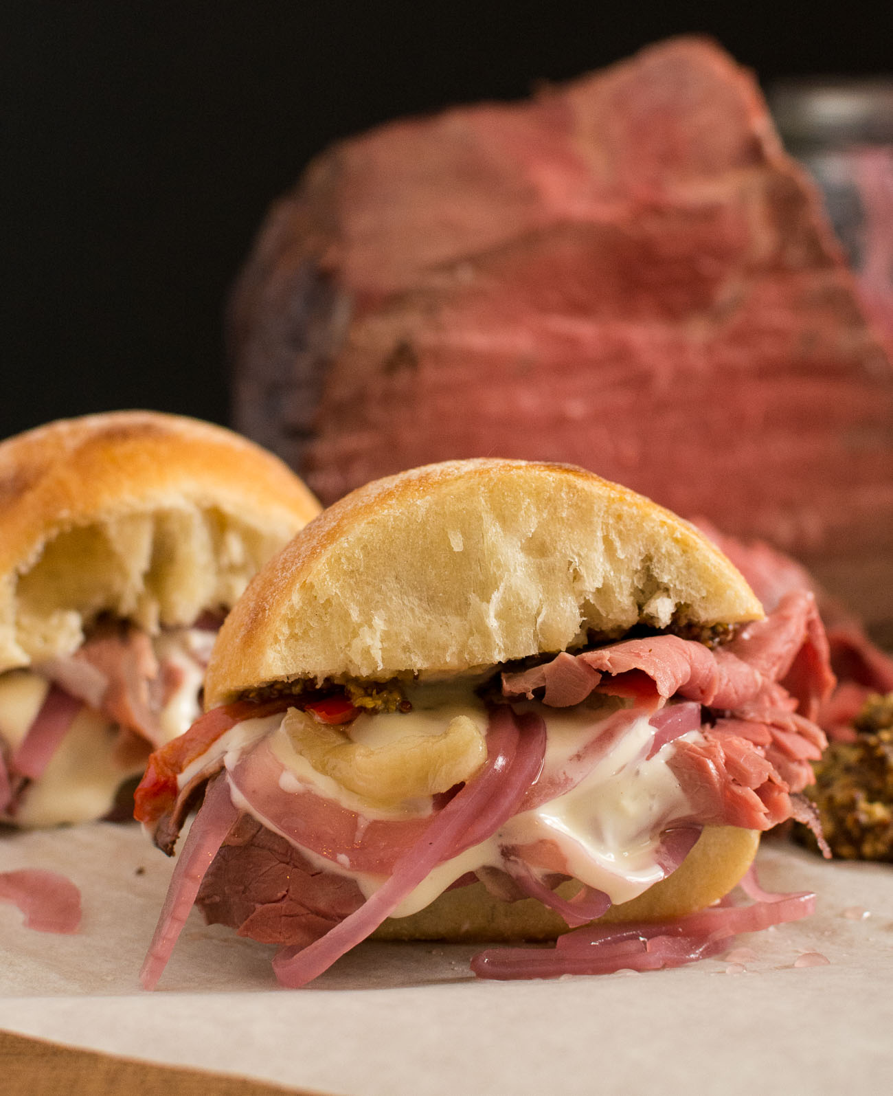 Make your roast beef sandwich beef from scratch. Cheaper, tastier and dead easy.