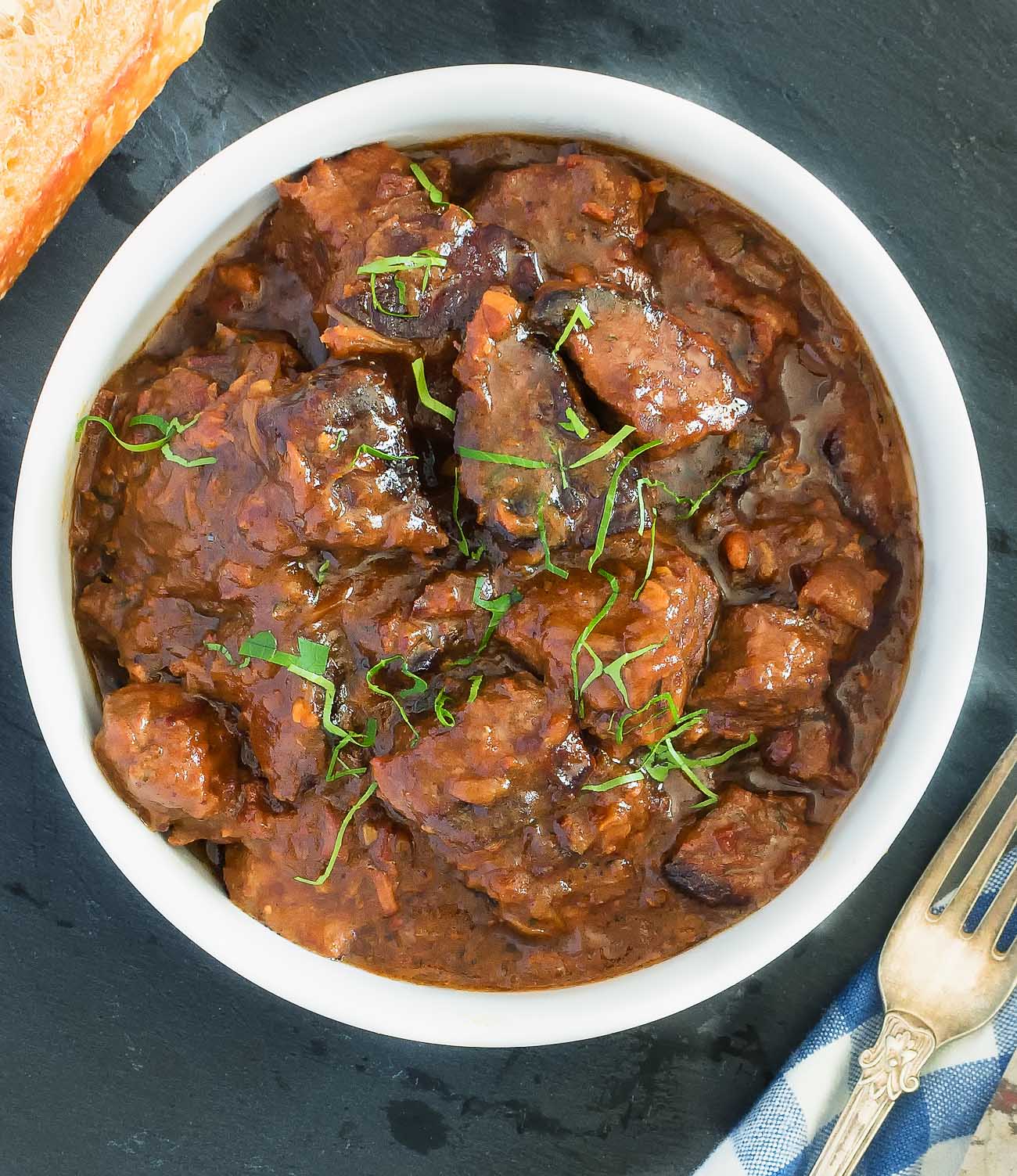 Beef and beer stew - carbonnade a la flamande is all about beer, beef and onions.