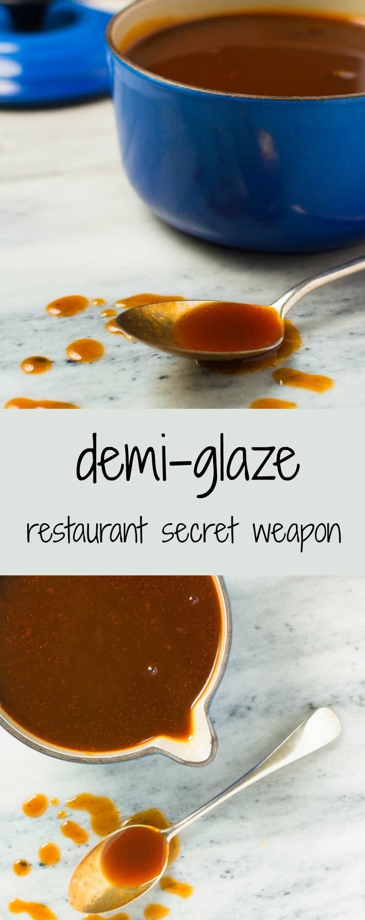 French demi glace makes just about any meat dish it's used with spectacular. Use it wisely - it's a flavour grenade.