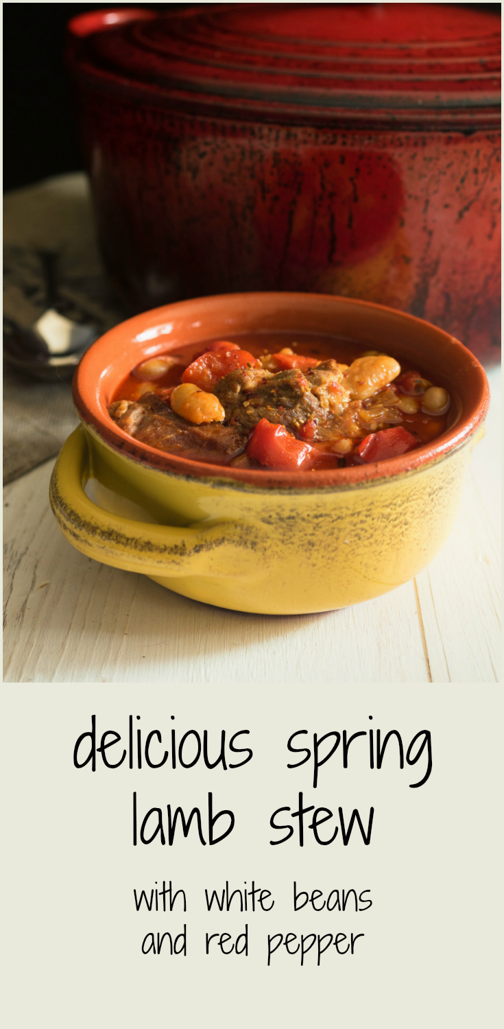 Spanish lamb stew is the perfect spring and summer lamb stew.