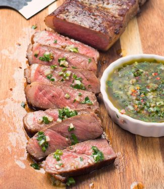 Try steak with chimichurri sauce when you need to break out of your grilling rut.