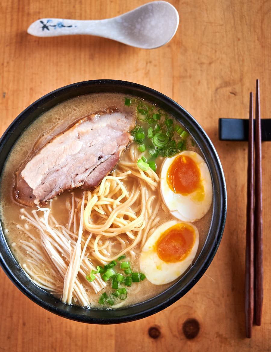 tonkotsu ramen at home - glebe kitchen