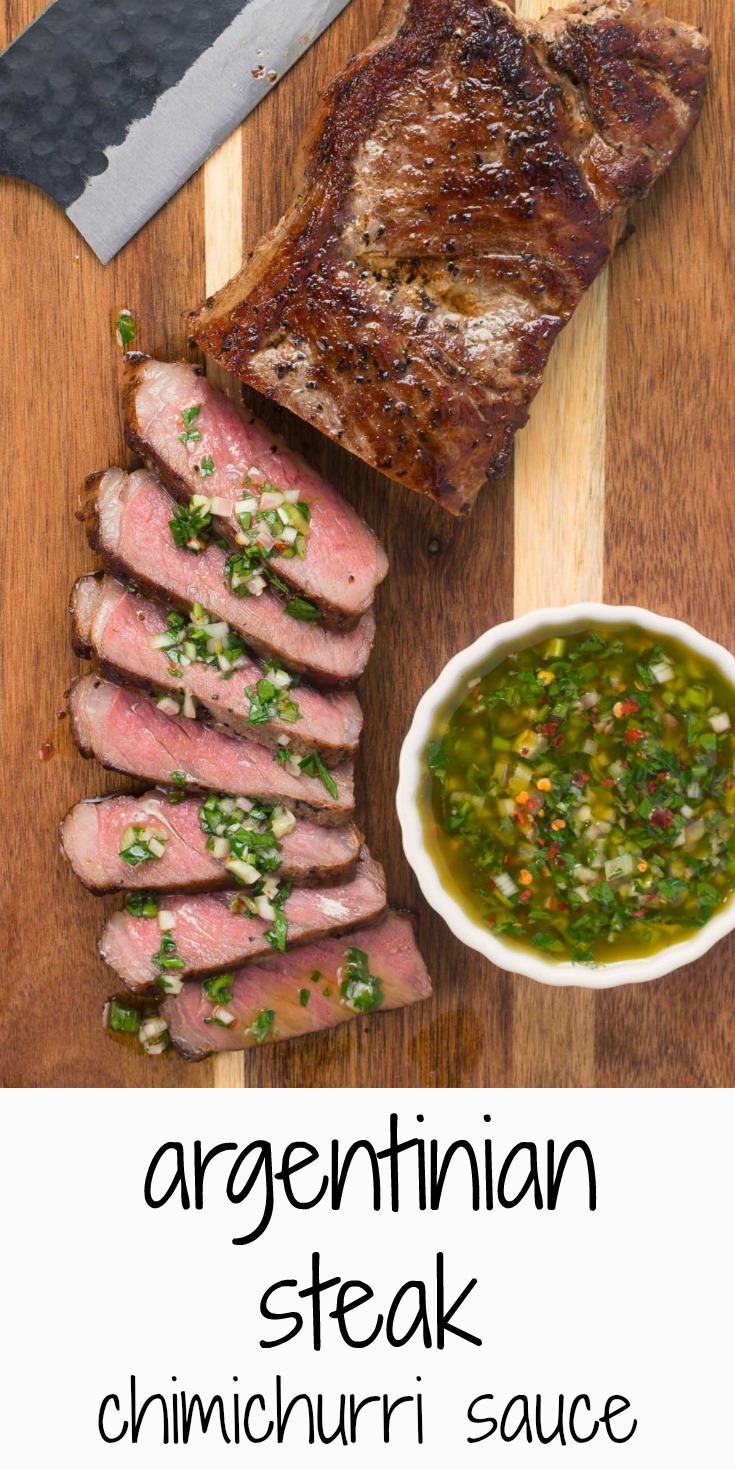 Try steak with chimichurri sauce when you need to break out of your grilling rut.