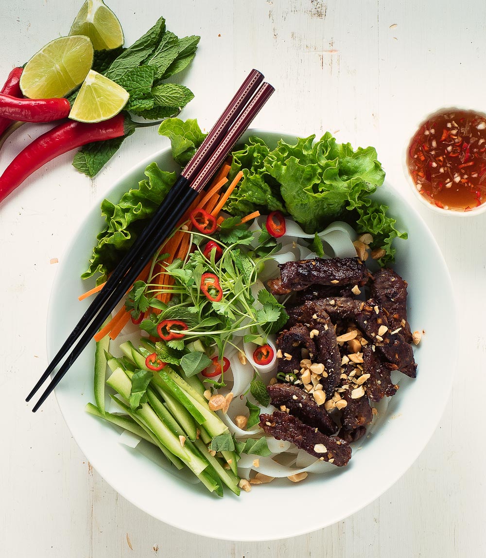 Bun bo xao makes a great weeknight dinner any time of year.