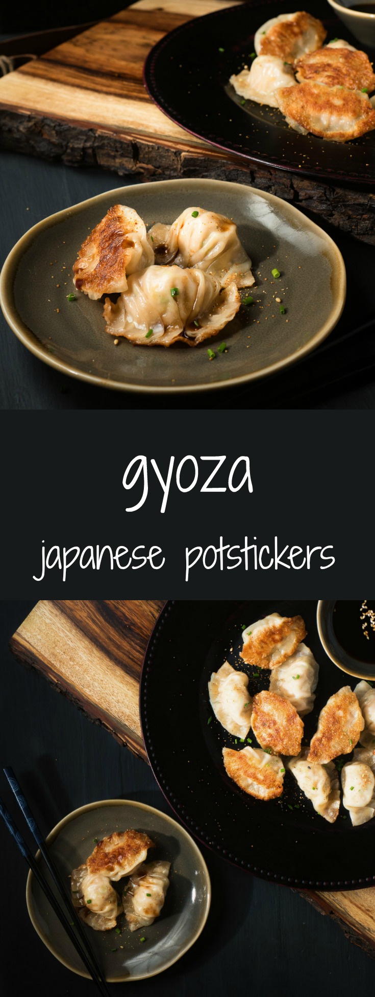 Japanese gyoza or potstickers are a great start to any meal.