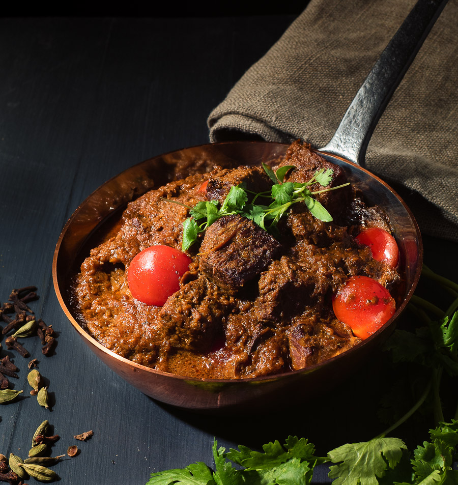 Homestyle beef rogan josh for huge Indian flavours.