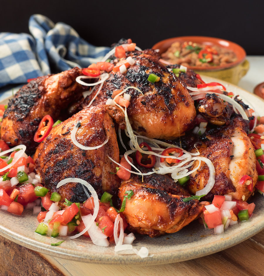 Bring the taste of Mexico to your grill with this easy to make Yucatan chicken.