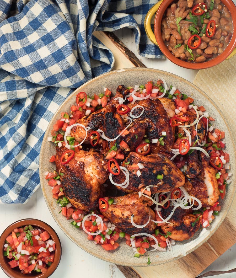 Bring the taste of Mexico to your grill with this easy to make Yucatan chicken.