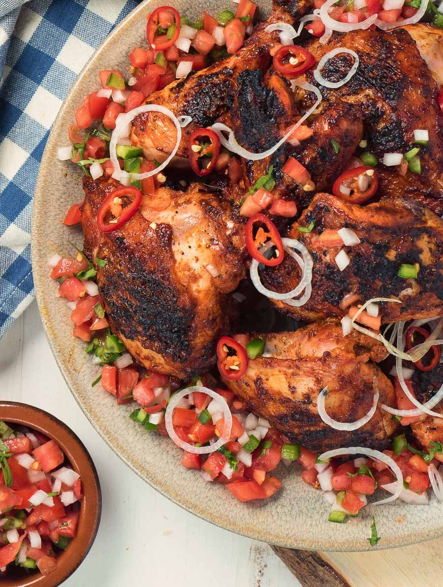 Grilled achiote outlet chicken