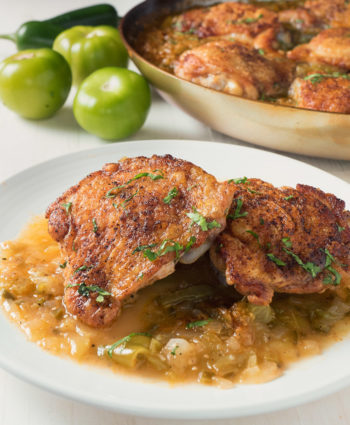 chicken with tomatillo sauce