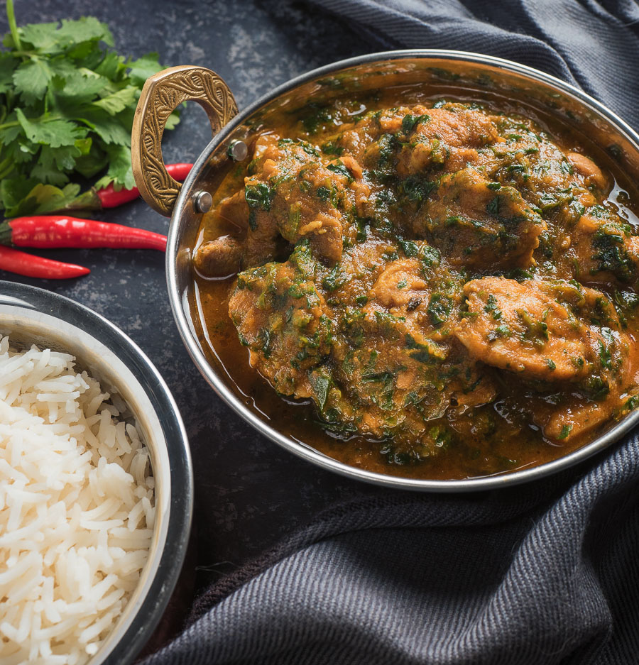 karahi chicken - indian restaurant style - glebe kitchen