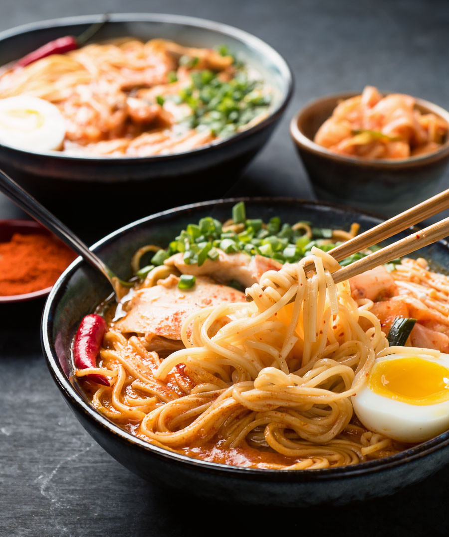 Korean Noodles Ramen Recipe