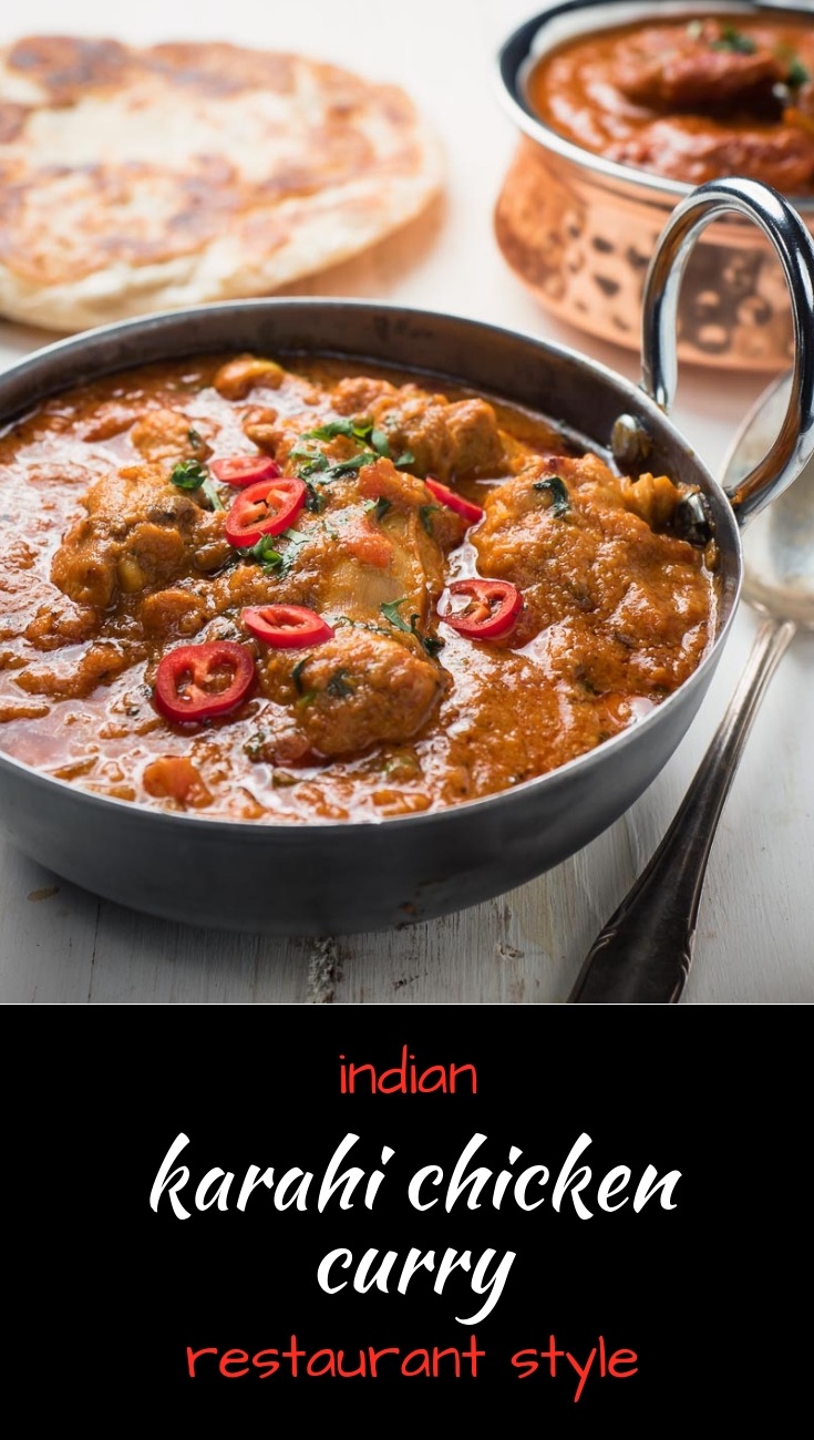 karahi chicken - indian restaurant style - glebe kitchen