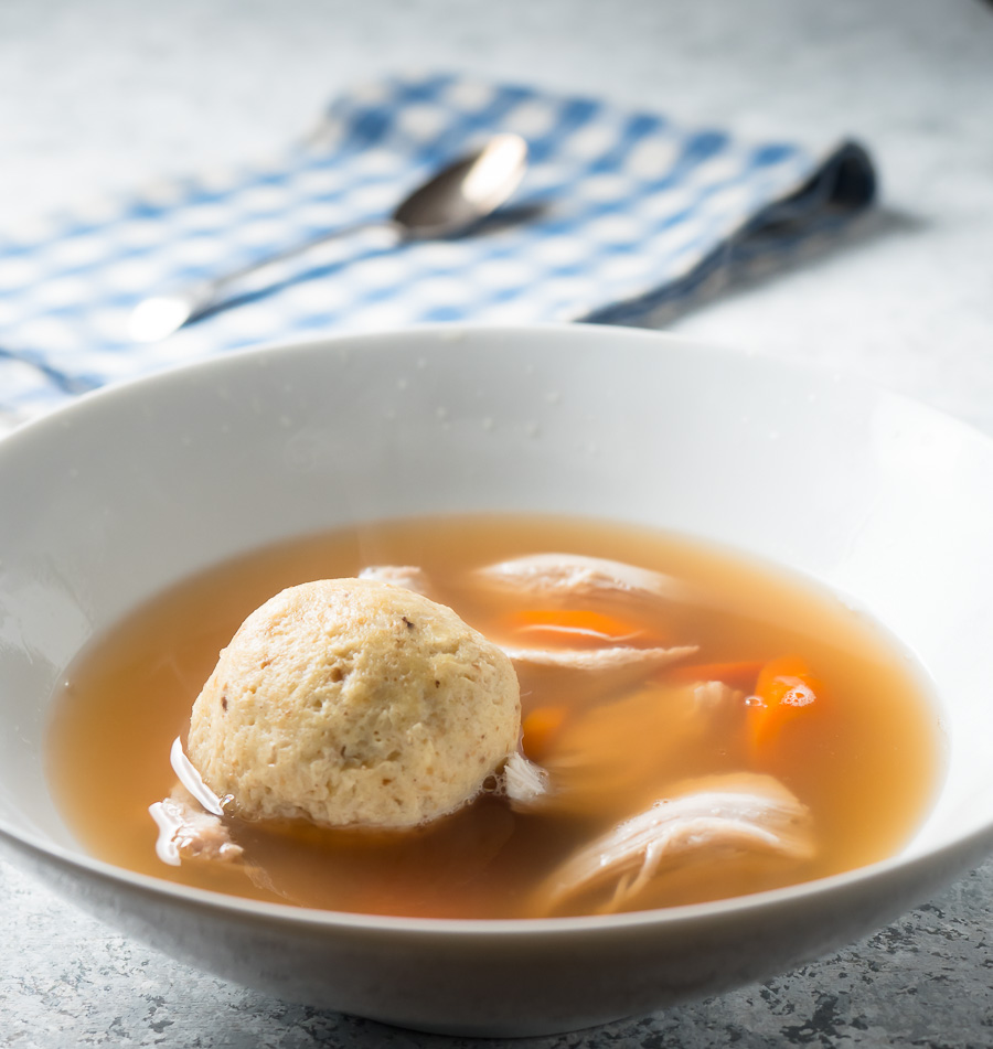 my traditional matzo ball soup - Adoring Kitchen