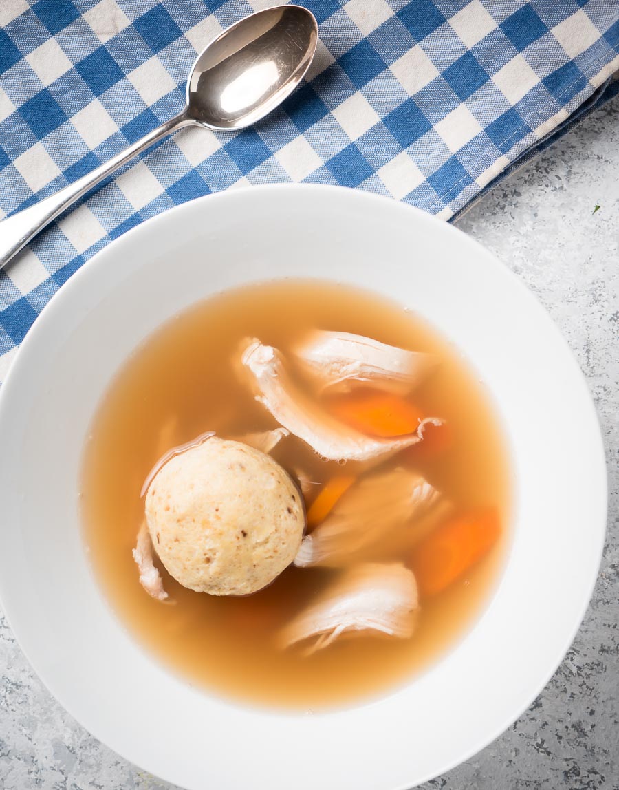 Chicken Fat Matzo Ball Soup Recipe