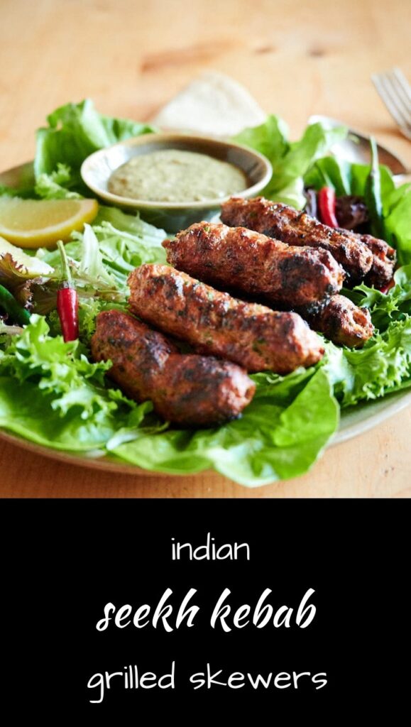 Indian grilled seekh kebab are a delicious, spicy way to bring some amazing flavour to your grill.