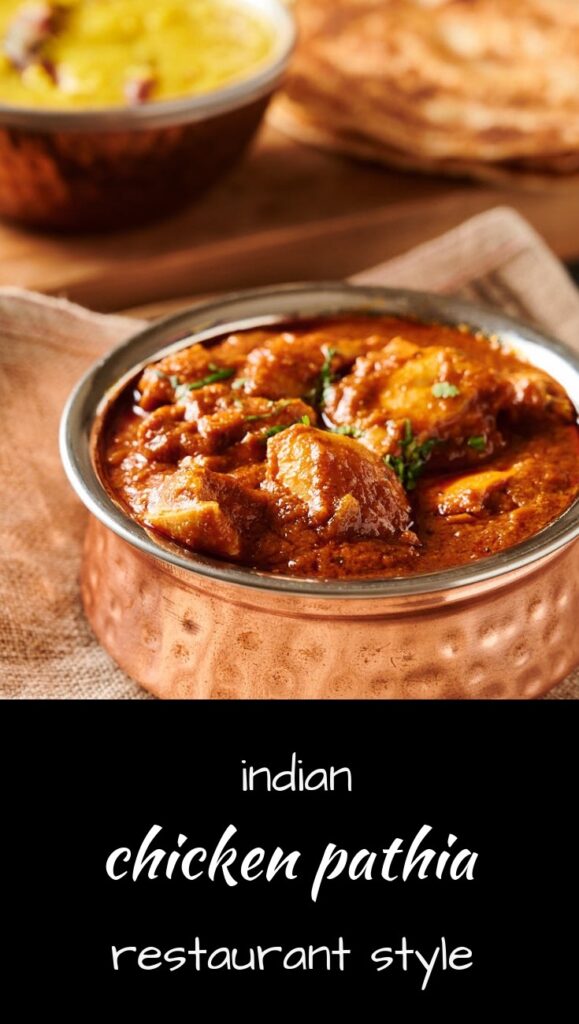 Restaurant style pathia curry is the perfectly delicious balance of hot, sweet and sour.