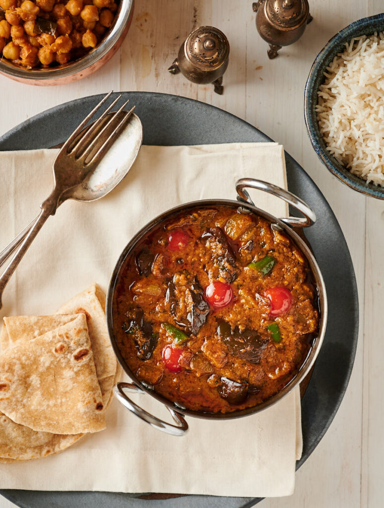 bagara baingan - indian hotel style eggplant curry - glebe kitchen