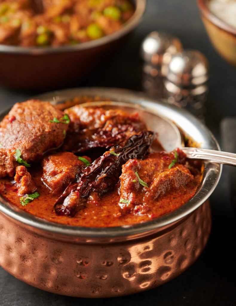 lamb vindaloo - indian restaurant style - glebe kitchen