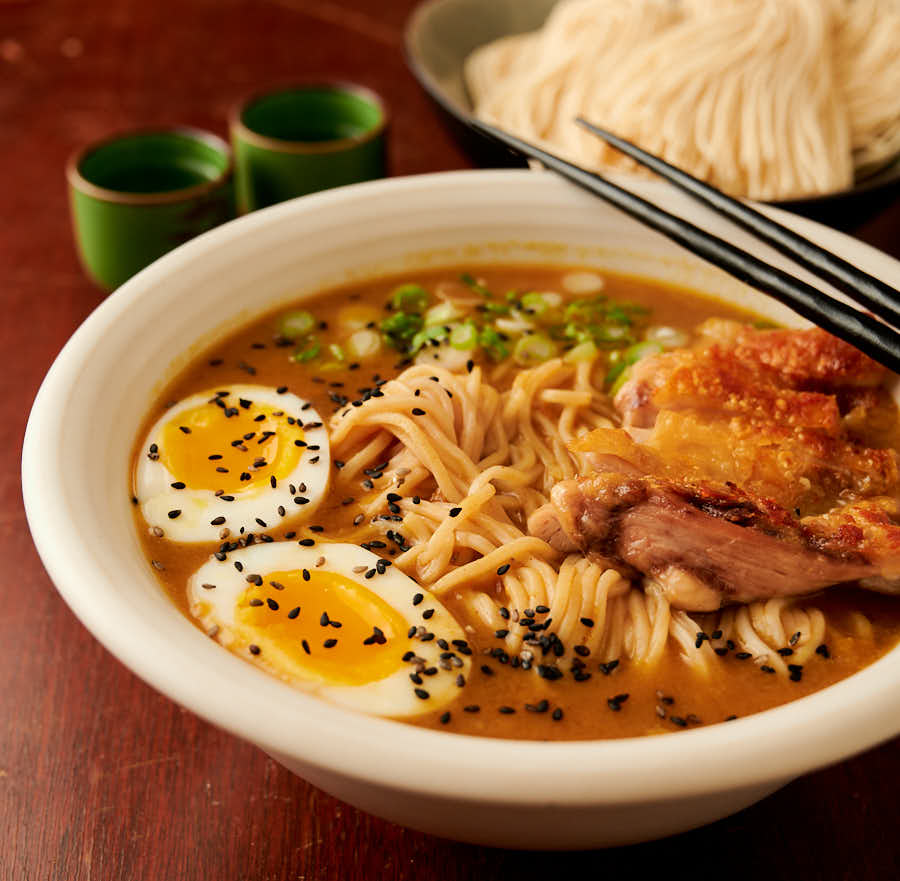 Japanese Chicken Ramen Noodle Soup Recipe