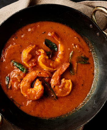 prawn curry – south indian restaurant style