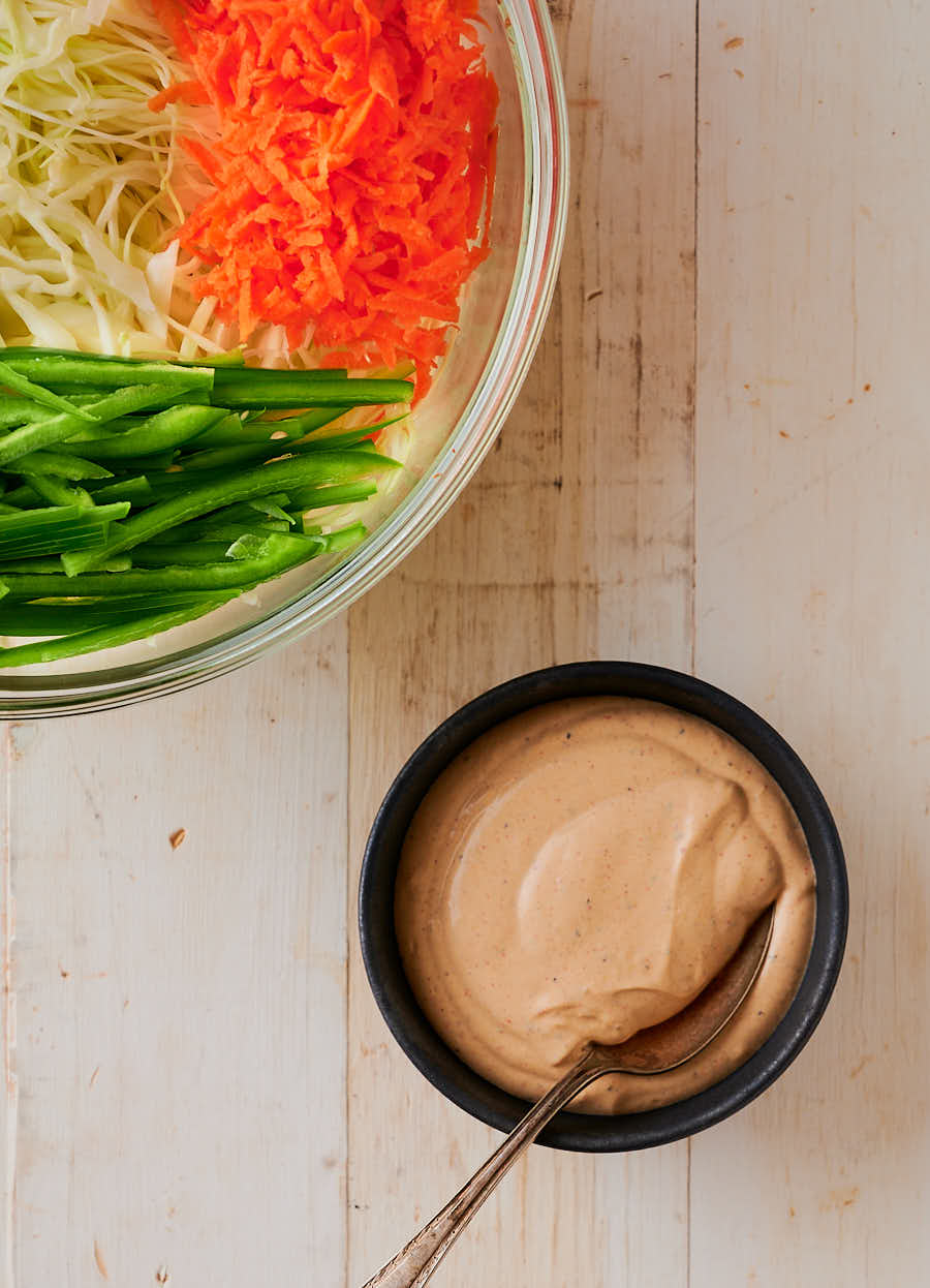 Slaw dressing from above